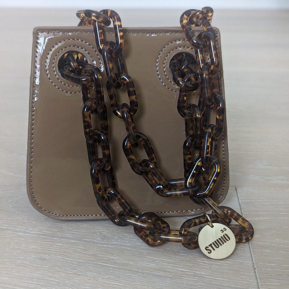 Studio 33 Tortoise chain bag